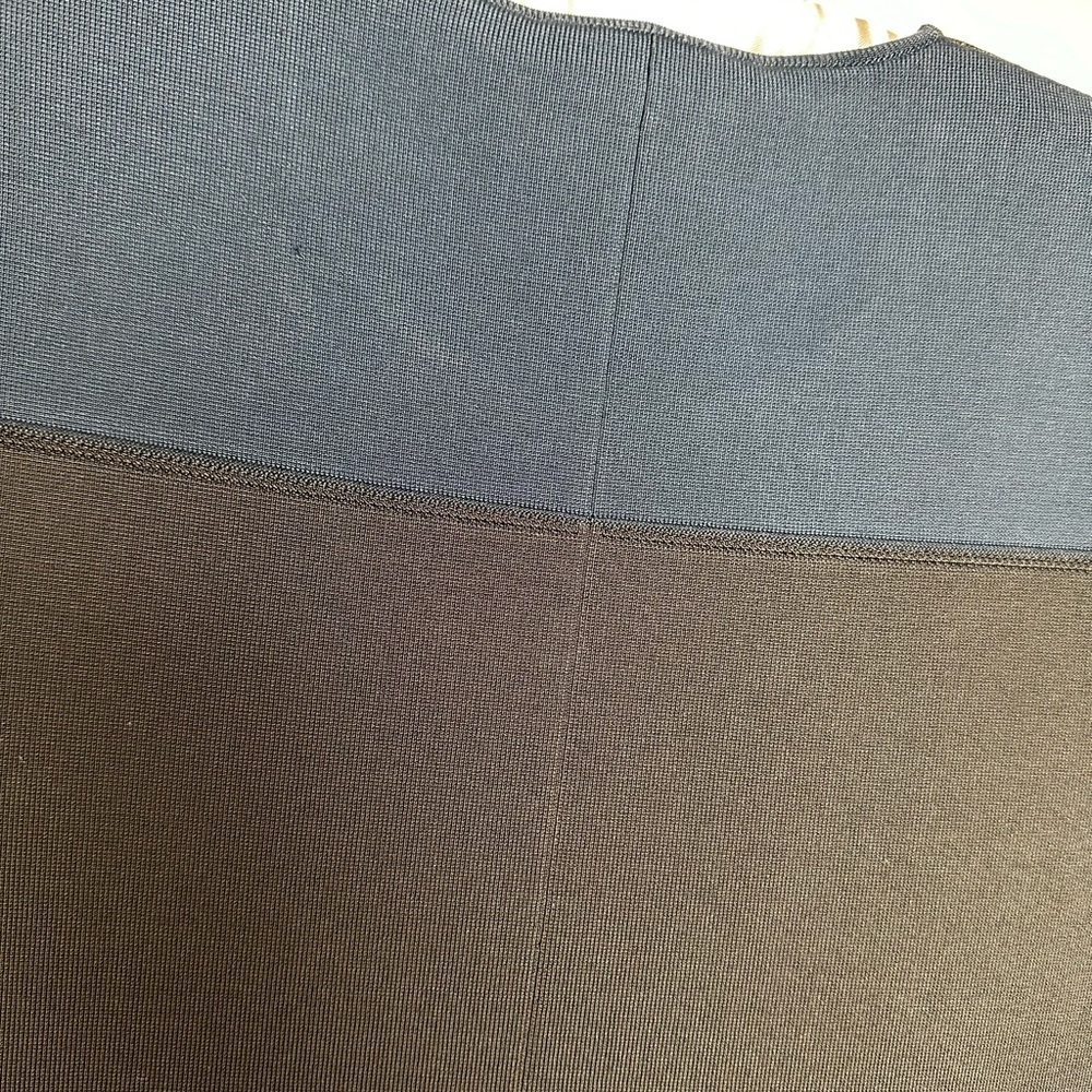 Alexander Wang Black and Navy Midi Dress - Picture 9 of 9